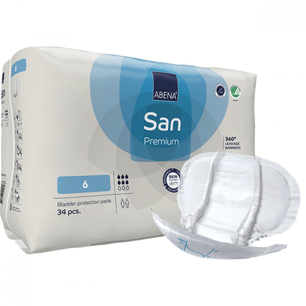 Σερβιέτες ABENA San No6 Premium (34Τεμ)